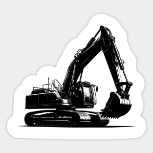 Excavator Sticker